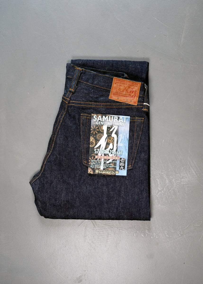 新品　サムライジーンズ　SAMURAI S710XX19oz II 34 タグ付 Samurai S710XX19OZⅡ Slim Straight – Berkeley Supply