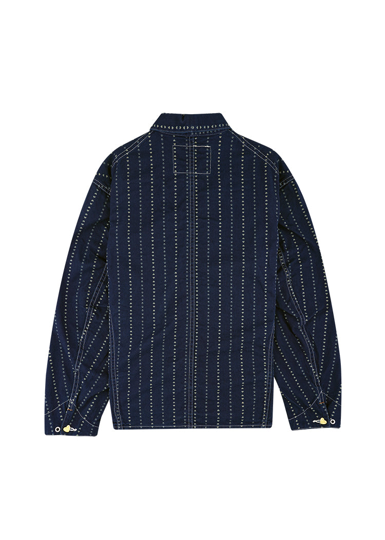 TCB Cathartt Chore Coat Paw Stripe jacket – CULT OF INDIGO