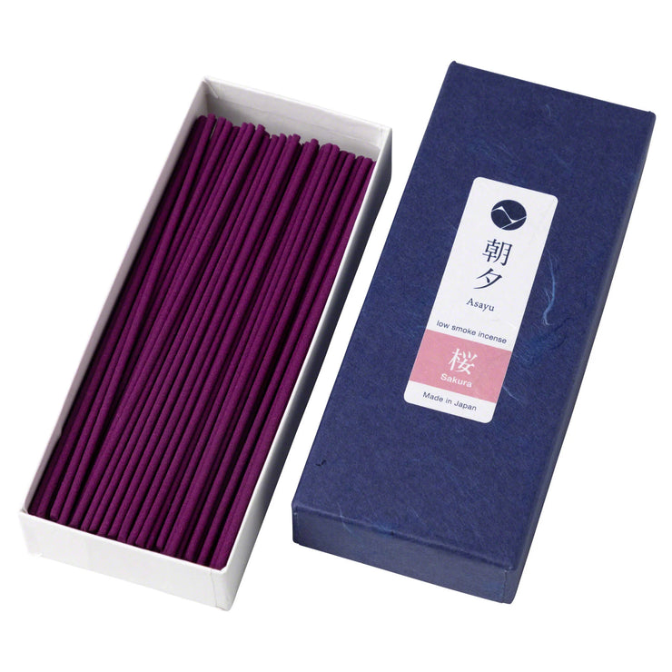 ASAYU "Sakura Cherry Blossom" Low Smoke Incense Sticks 40g