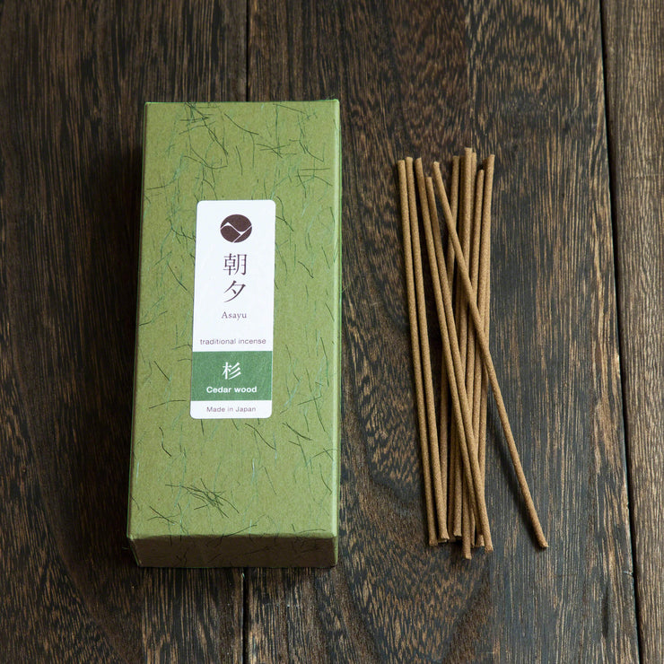 ASAYU "Cedar Wood" Traditional Incense Sticks 40g