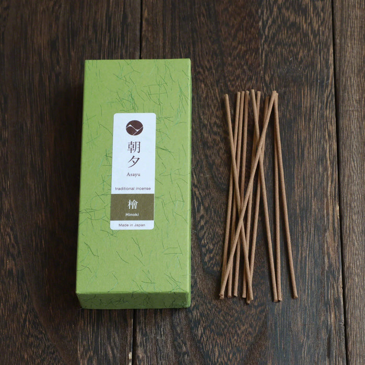 ASAYU "Hinoki Cypress" Traditional Incense Sticks 40g