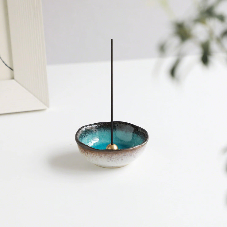 ASAYU Small Incense Holder Blue Ocean