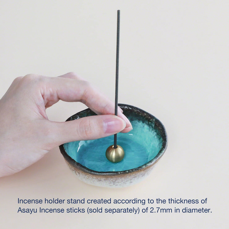 ASAYU Small Incense Holder Blue Ocean