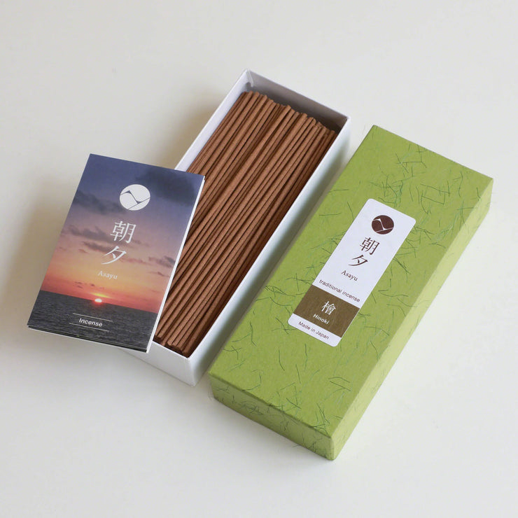 ASAYU "Hinoki Cypress" Traditional Incense Sticks 40g