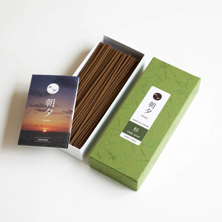 ASAYU "Cedar Wood" Traditional Incense Sticks 40g