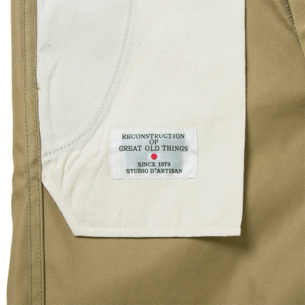 STUDIO D'ARTISAN "1874" CHINO PANT BEIGE