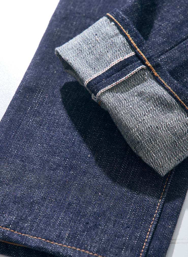 SAMURAI "S511VX17oz-25M" YEAR OF THE SNAKE 17OZ SLIM TAPERED JEANS