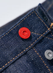 SAMURAI "S511VX17oz-25M" YEAR OF THE SNAKE 17OZ SLIM TAPERED JEANS
