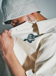 SAMURAI "SSA25-02" MUSHA-E DENIM SHIRT
