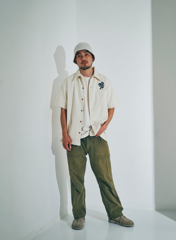 SAMURAI "SSA25-02" MUSHA-E DENIM SHIRT