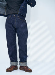 SAMURAI "S3100VX" 17OZ WIDE STRAIGHT JEANS