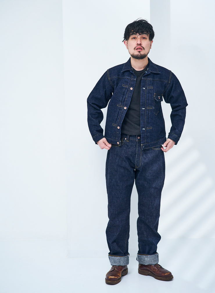 SAMURAI "S3100VX" 17OZ WIDE STRAIGHT JEANS