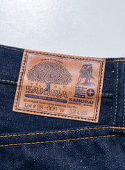 SAMURAI "S500AX" AI PLUS SAKURA 18OZ REGULAR STRAIGHT JEANS