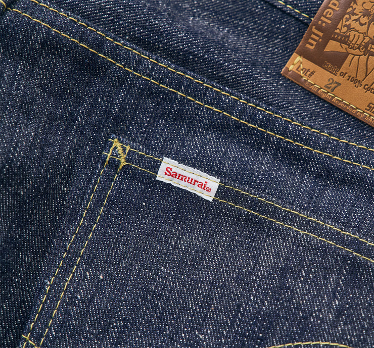 SAMURAI "S140VXJ JIN" 17OZ LEFT HAND TWILL RELAXED TAPERED JEANS