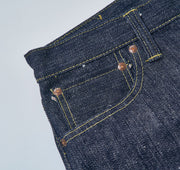 SAMURAI "S140VXJ JIN" 17OZ LEFT HAND TWILL RELAXED TAPERED JEANS