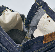 SAMURAI "S140VXJ JIN" 17OZ LEFT HAND TWILL RELAXED TAPERED JEANS