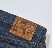 SAMURAI "S140VXJ JIN" 17OZ LEFT HAND TWILL RELAXED TAPERED JEANS