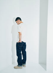 SAMURAI "S3000VX17oz-SDS" 17OZ MURASAME SLUB RELAX STRAIGHT JEANS