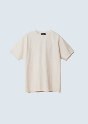 STUDIO D'ARTISAN "8159" UPCYCLE T-SHIRT ECRU