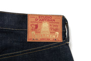 STUDIO D'ARTISAN "BILLI-001" 14OZ REGULAR STRAIGHT DENIM JEANS