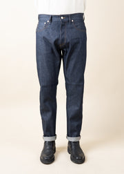 CULT OF INDIGO "MARE" 12OZ REGULAR TAPERED DENIM JEANS