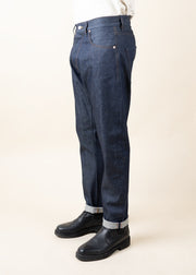 CULT OF INDIGO "MARE" 12OZ REGULAR TAPERED DENIM JEANS