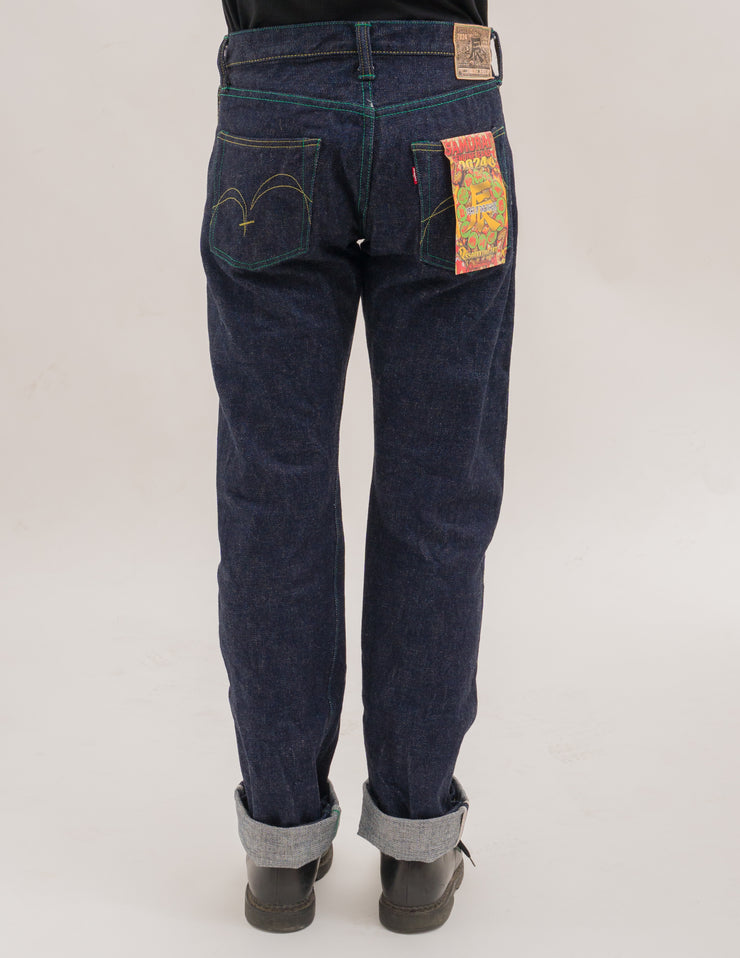 SAMURAI "S500XX21oz-24T" YEAR OF THE DRAGON 21OZ REGULAR STRAIGHT DENIM JEANS