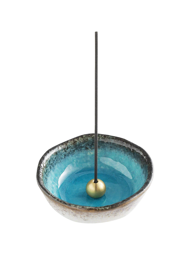 ASAYU Small Incense Holder Blue Ocean