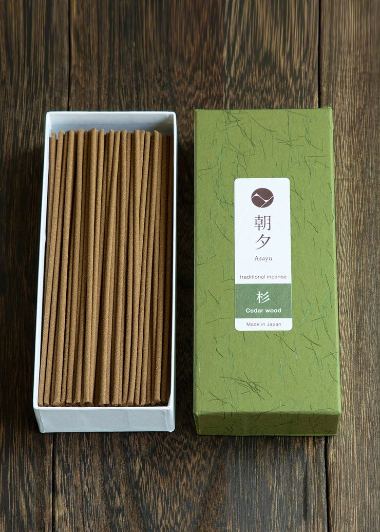 ASAYU "Cedar Wood" Traditional Incense Sticks 40g