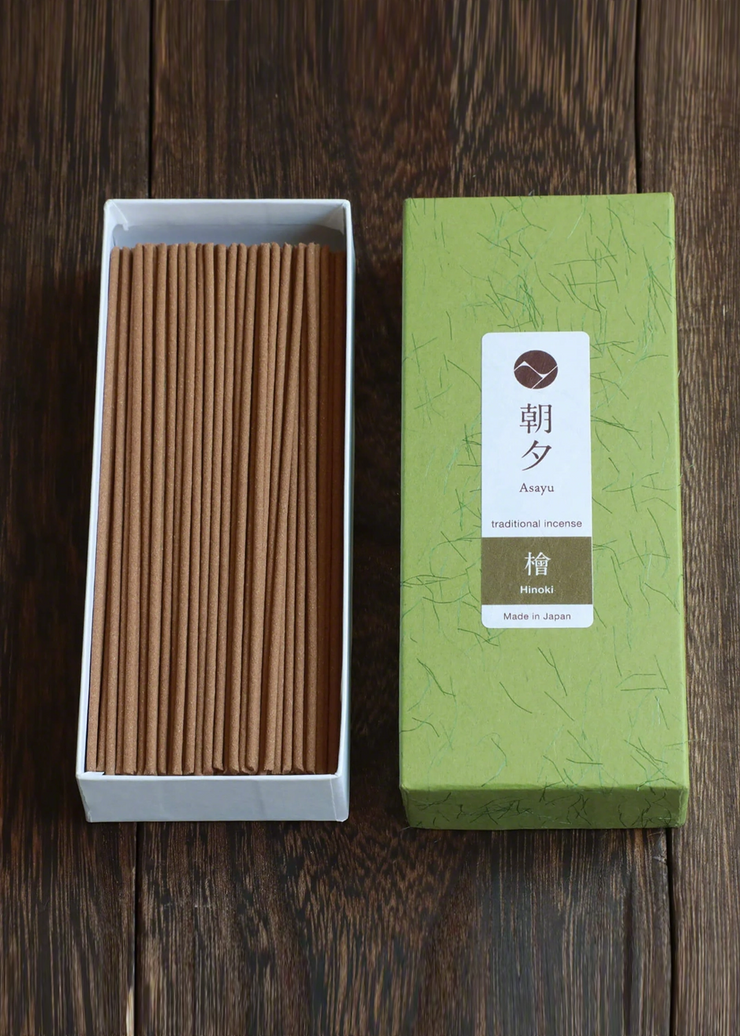 ASAYU "Hinoki Cypress" Traditional Incense Sticks 40g