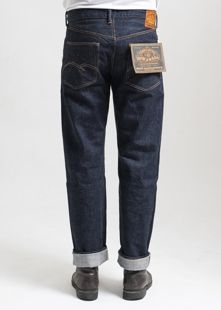 STUDIO D'ARTISAN "SP-085 ISHIKAWADAI" 45TH ANNIVERSARY 13OZ REGULAR STRAIGHT DENIM JEANS