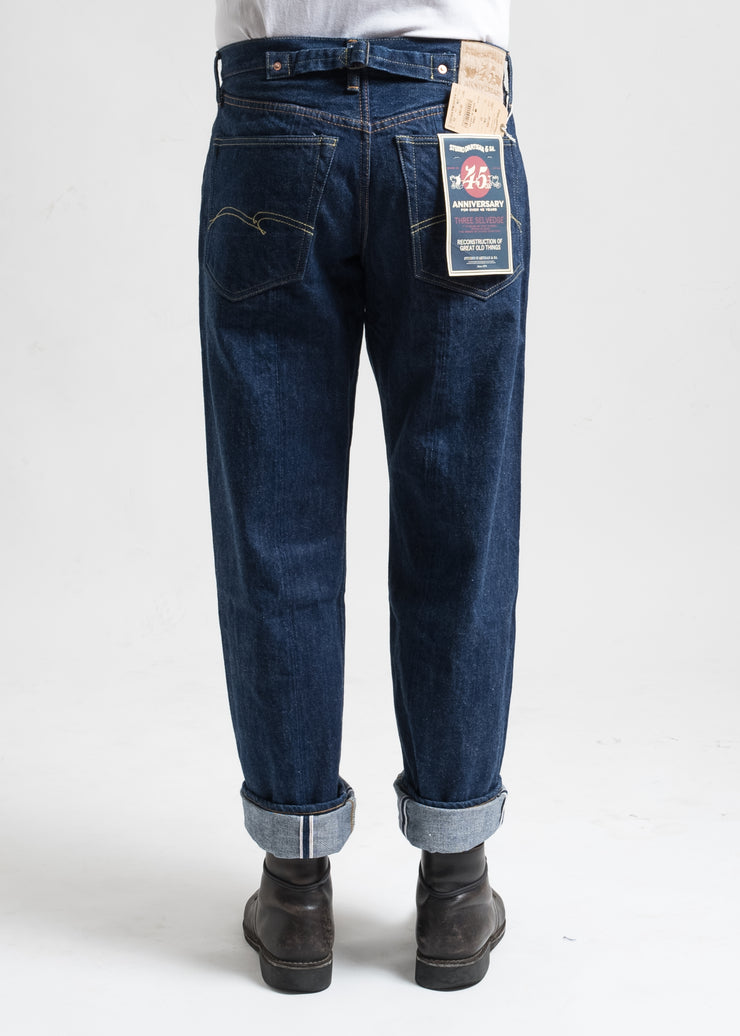 STUDIO D'ARTISAN "SP-083" 45TH ANNIVERSARY TRIPLE SELVEDGE 15OZ REGULAR STRAIGHT DENIM JEANS