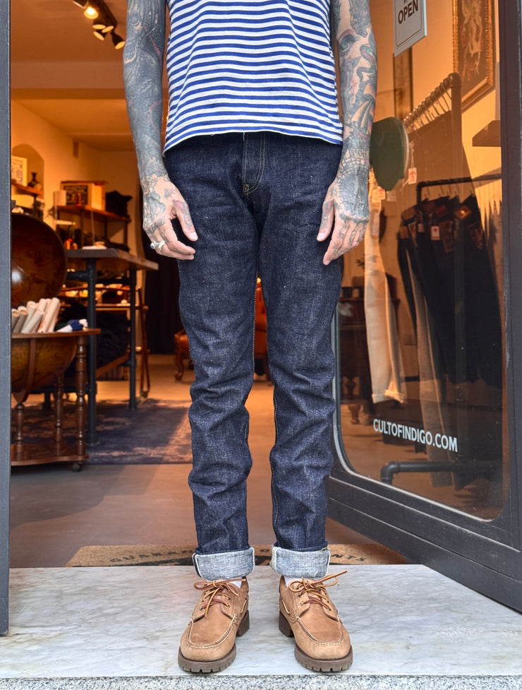 SAMURAI "S140VXJ JIN" 17OZ LEFT HAND TWILL RELAXED TAPERED JEANS