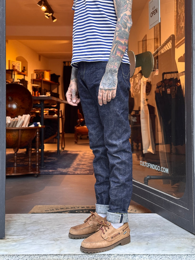 SAMURAI "S140VXJ JIN" 17OZ LEFT HAND TWILL RELAXED TAPERED JEANS