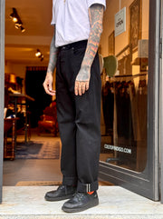 STEVENSON OVERALL "ENCINITAS - 150" 12OZ REGULAR STRAIGHT DENIM JEANS