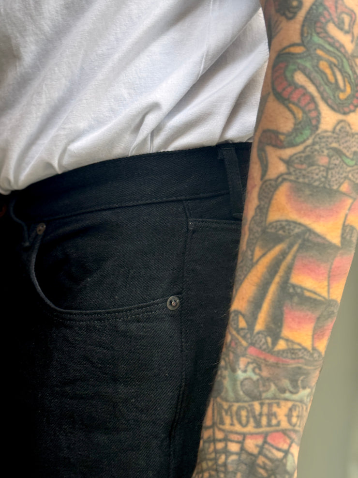 STEVENSON OVERALL "ENCINITAS - 150" 12OZ REGULAR STRAIGHT DENIM JEANS