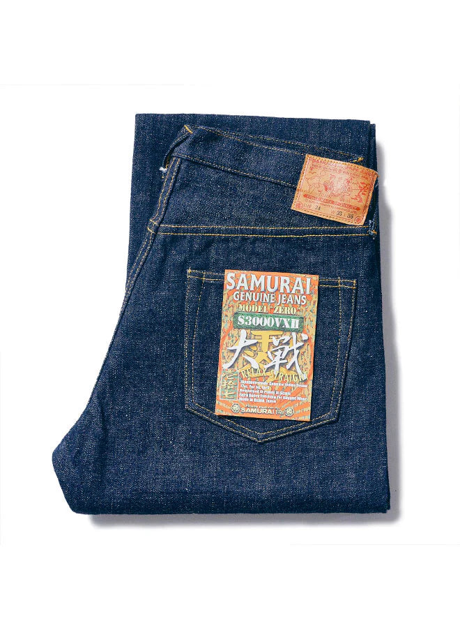 SAMURAI S3000VXII 17OZ RELAX STRAIGHT DENIM JEANS – CULT OF INDIGO