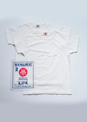 SAMURAI "SJ2PST-CREW" MEDIUM WEIGHT 2 PACK T-SHIRT