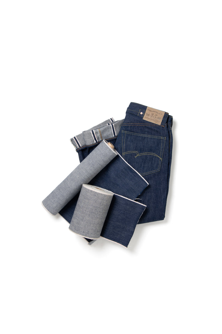 STUDIO D'ARTISAN "SP-083" 45TH ANNIVERSARY TRIPLE SELVEDGE 15OZ REGULAR STRAIGHT DENIM JEANS