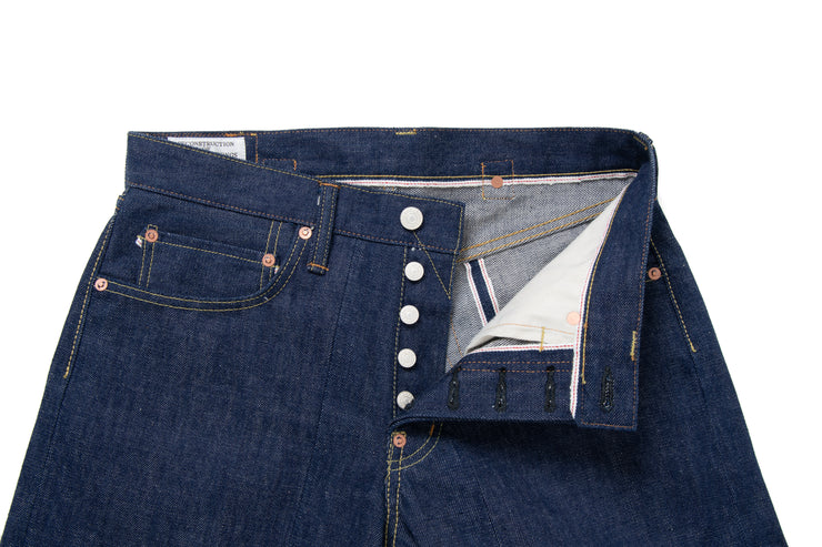 STUDIO D'ARTISAN "SP-083" 45TH ANNIVERSARY TRIPLE SELVEDGE 15OZ REGULAR STRAIGHT DENIM JEANS