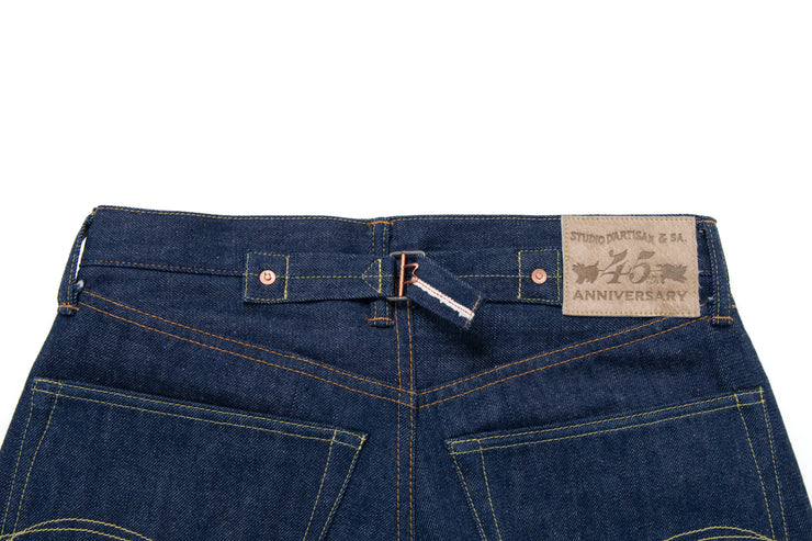 STUDIO D'ARTISAN "SP-083" 45TH ANNIVERSARY TRIPLE SELVEDGE 15OZ REGULAR STRAIGHT DENIM JEANS