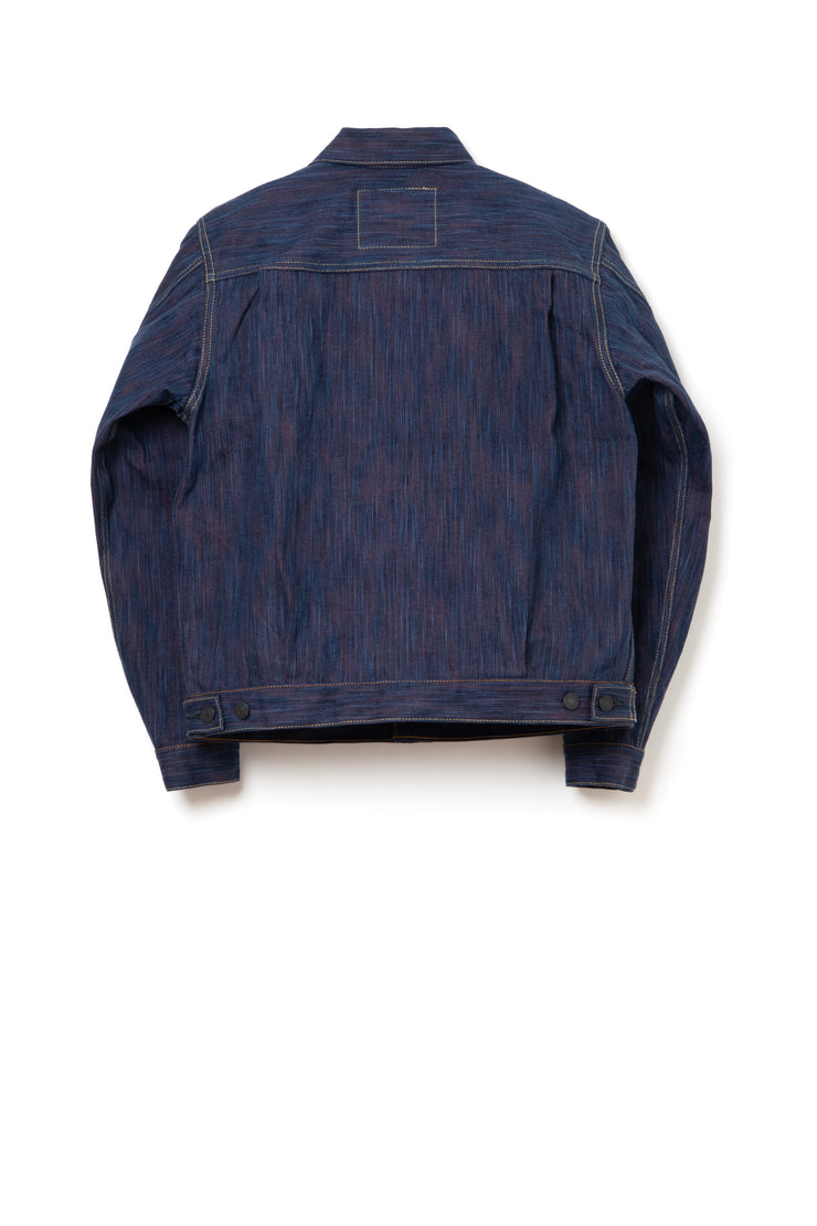 STUDIO D'ARTISAN "SP-088"15OZ 45TH ANNIVERSARY "TOKUSHIMA HINODE-AWA SHOAI" TYPE 2 DENIM JACKET