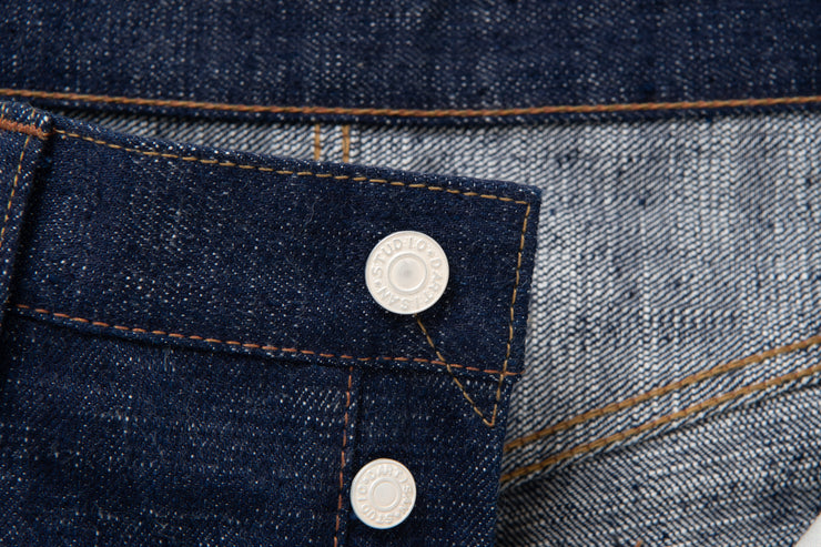 STUDIO D'ARTISAN "SP-108" 45TH ANNIVERSARY 16OZ SLUB REGULAR STRAIGHT DENIM JEANS
