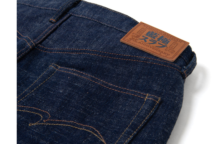 STUDIO D'ARTISAN "SP-108" 45TH ANNIVERSARY 16OZ SLUB REGULAR STRAIGHT DENIM JEANS