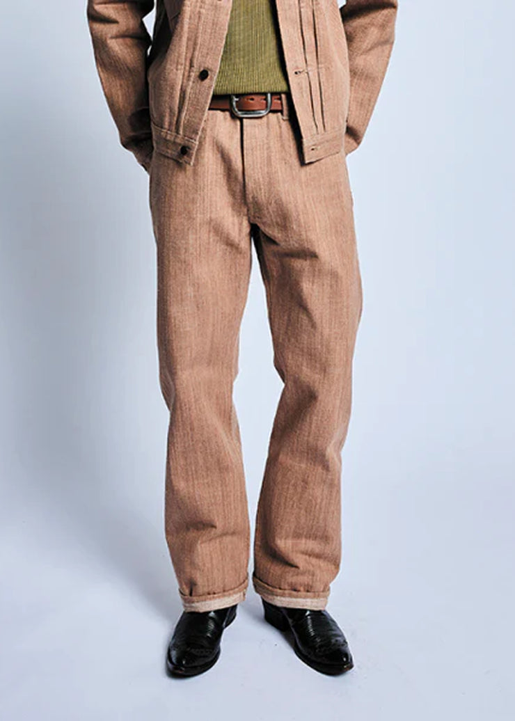 STUDIO D'ARTISAN "SP-110" 45TH ANNIVERSARY 16OZ KAKISHIBU REGULAR STRAIGHT DENIM JEANS