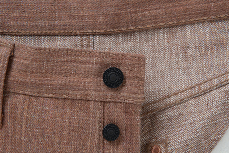 STUDIO D'ARTISAN "SP-110" 45TH ANNIVERSARY 16OZ KAKISHIBU REGULAR STRAIGHT DENIM JEANS