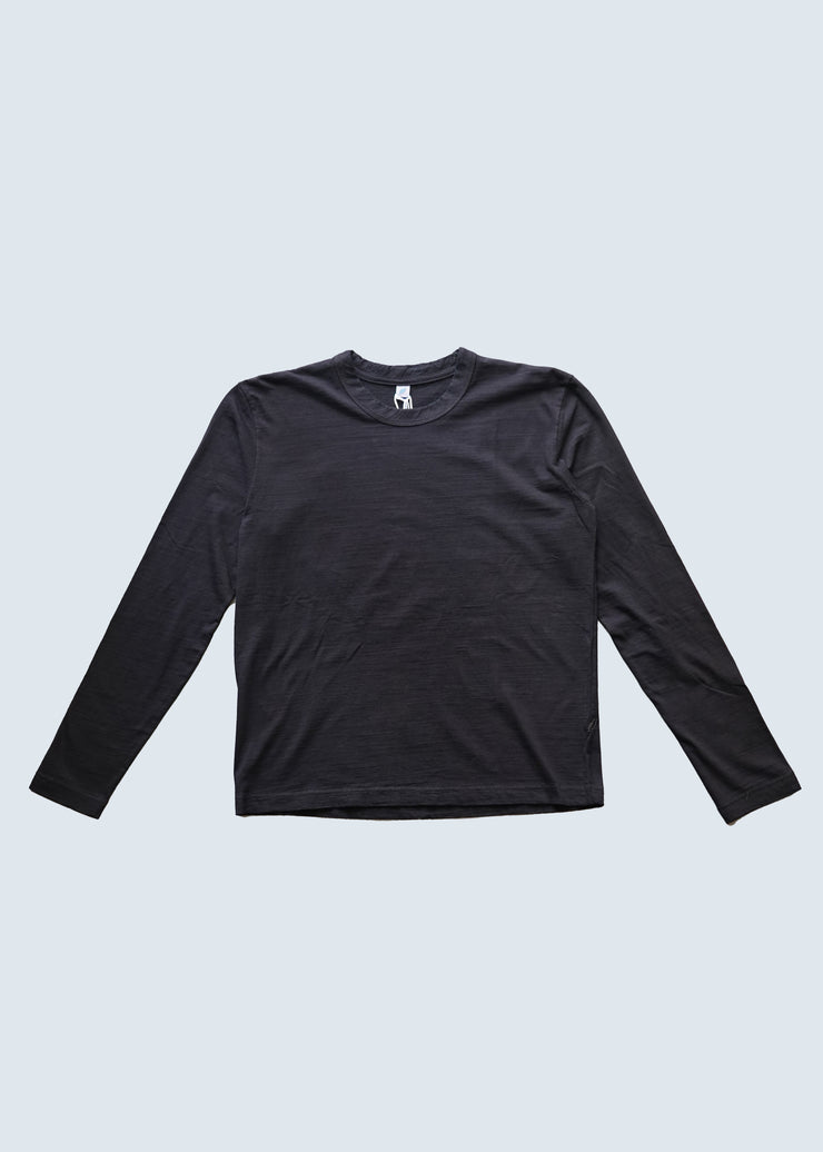 PURE BLUE "LS-5011-D" BLACK INDIGO JERSEY LONGSLEEVE T-SHIRT