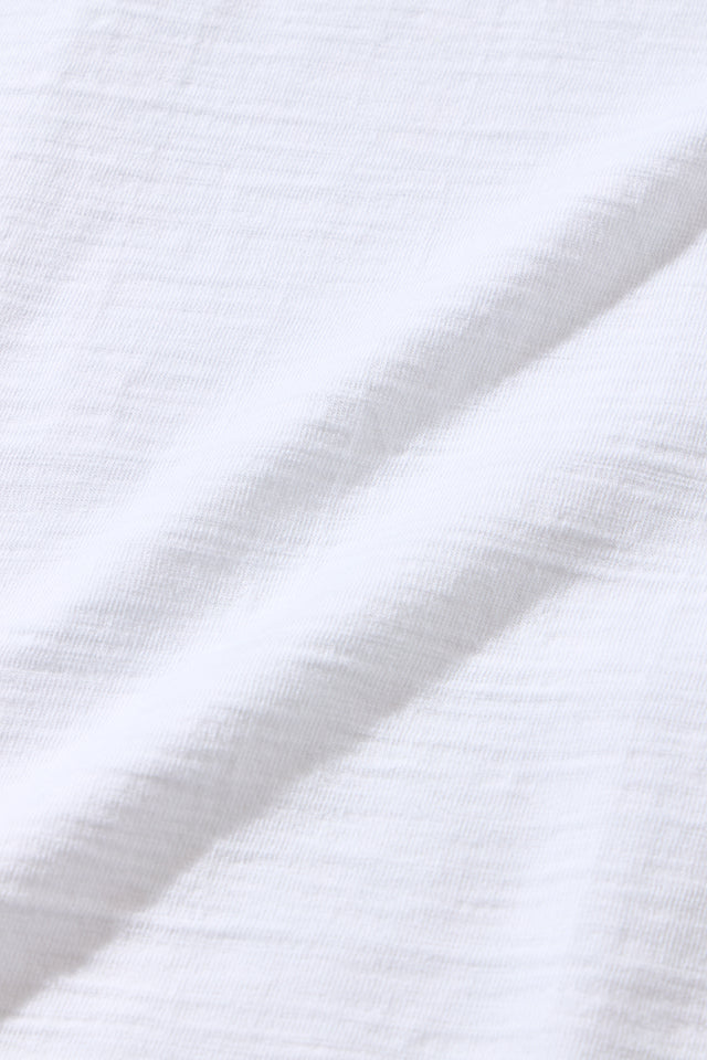 PURE BLUE "SS-SLB-5011-WH" 8OZ SLUB JERSEY T-SHIRT WHITE