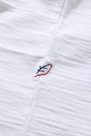 PURE BLUE "SS-SLB-5011-WH" 8OZ SLUB JERSEY T-SHIRT WHITE