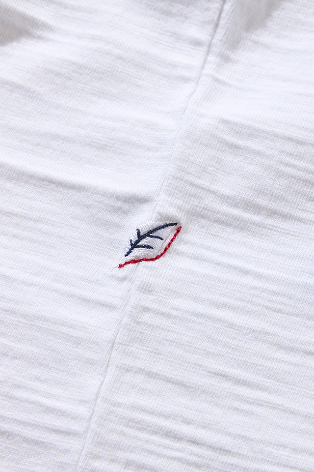 PURE BLUE "SS-SLB-5011-WH" 8OZ SLUB JERSEY T-SHIRT WHITE